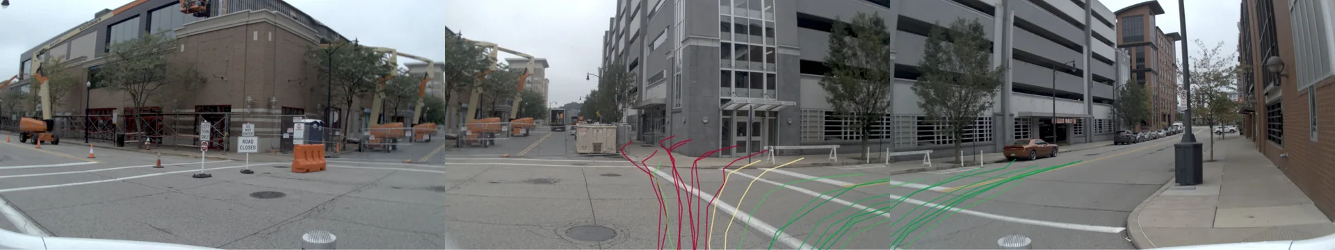 clip 257  frame 6  DiffusionDrive camera view