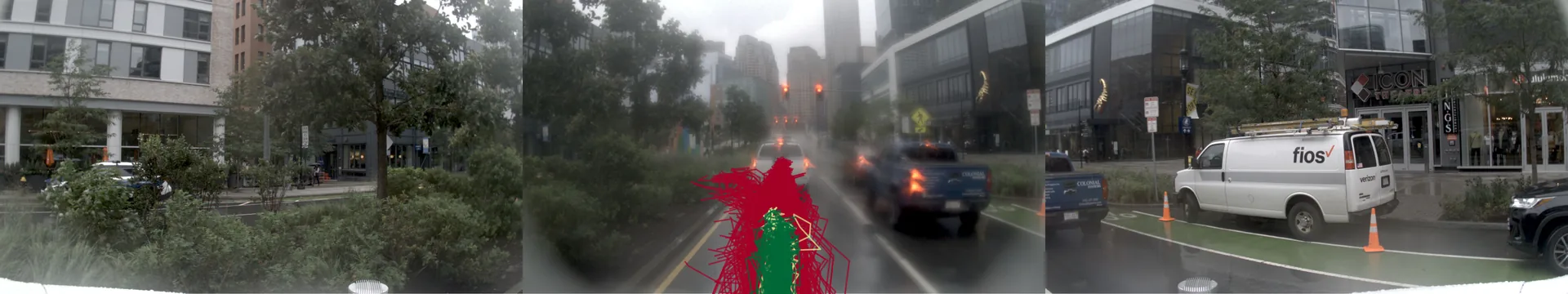 clip 49  frame 13  DiffusionDriveV2 camera view